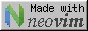Neovim badge